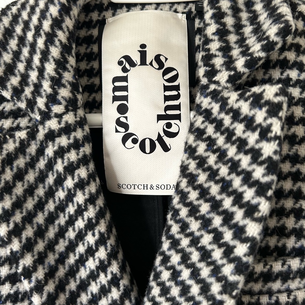 Scotch & soda hounds tooth small